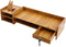QUSKLISU Computer Monitor Stand, Computer Rack with Drawers, Two top Platforms Desk Organizer