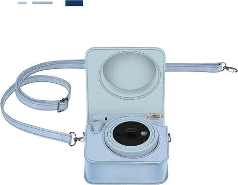 Fintie Protective Case for Fujifilm Instax Square SQ40/SQ1 Instant Camera, Premium Vegan Leather Bag with Adjustable