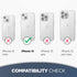 ENCASED 13 Designed for iPhone Case with Belt Clip Holster - Clear
