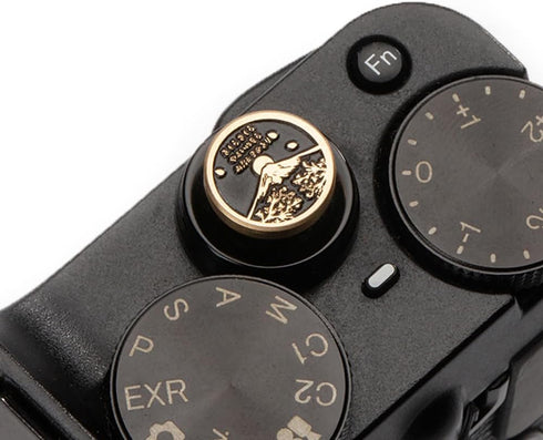 x100vi x100v xpro2 xt50 xt30 xt30ii Falling Cherry Blossoms Camera Metal Shutter Decorative Button for Fujifilm