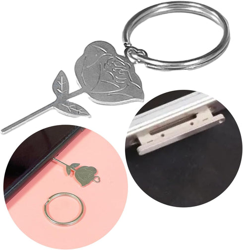 GANYKQ Sims Card Tray Remover Eject Pin Key Tool for Smartphones Tablet and More Sims Card Unlock Chip Card Pin