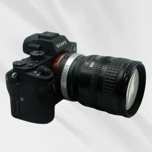 Lens Mount Adapter for Nikkor G/F/AI/AIS/D/AF-S Lens to E (NEX) Mount Camera, Compatible with Sony Camera Body