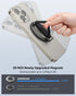 SUPERONE 2024 Upgrade MagSafe Phone Grip with Finger Strap, Removable Ring Holder with Kickstand for iPhone 15/14/13/12
