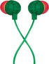House of Marley Little Bird: Wired Earphones with Microphone, Noise Isolating Design, Sustainable Materials, Rasta