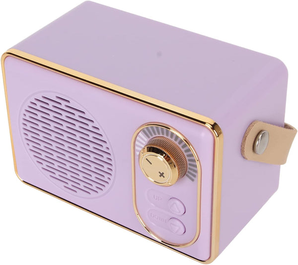 Zopsc Retro Bluetooth Speaker, Vintage Design with Bluetooth 5.0, AUX Input, USB Drive Support for Home, Outdoor,