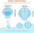 2Pcs Sand Remover for Beach Kids and Adults, Baby Powder Sand Removal Bag, Baby Beach Essentials