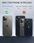 Lanhiem Magnetic Case for iPhone 15 Pro Max, IP68 Waterproof Dustproof Full Body Heavy Duty Cover with Built-in Screen