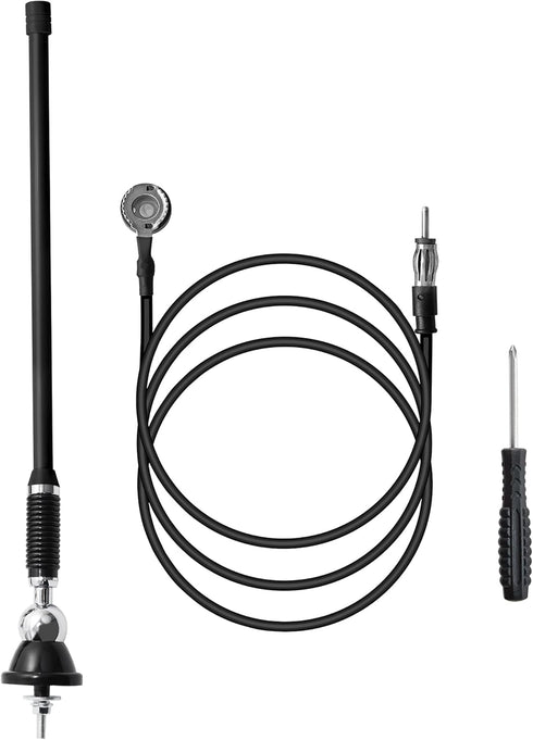 Anina 16 Inch Marine Radio Antenna for Pickup Truck Boat ATV UTV RV