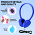 Kids Headphone Bulk 25 Pack, Multi Color for Classroom School, Durable Earphones Class Set for Students and Adults