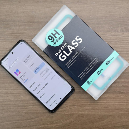 Ibywind Screen Protector for Redmi Note 10 4G/Note 10S, with 2Pcs Tempered Glass, 1Pc Camera Lens Protector, 1Pc