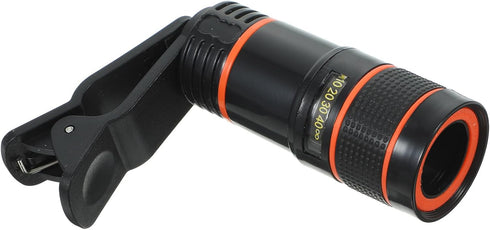 POPETPOP Universal 8X Telephoto Smartphone Camera Lens Kit High-Definition Macro External Phone Lens