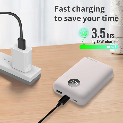 GEEPFINE 5V 2A/3A Pack Charging,2 1 Power Bank for Heated Jacket,Battery for Heated Vest,Heated Blanket,Heated