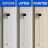 Delamu Beige Cord Hider, Mini Size Wire Covers for 1 Wire on Wall, Paintable Cable Cover Raceway
