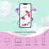 Donut Kids Earbuds, Wired Earphones & in-Ear Headphones with Microphone, Lovely Storage Case, Gifts for School, Purple