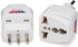 Hero Premium US to Italy Power Adapter Plug, Type L, Pack of 3, Grounded
