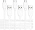 Cable Matters 3-Pack Extreme Flexible Long USB A to USB C Cable 10ft White, USB to USB C Charging Cable for iPhone