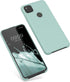 kwmobile Case Compatible with Google Pixel 4a - TPU Silicone Phone Cover with Soft Finish, Mint Matte