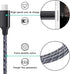 Short Micro USB Cable 2-Pack, 1.6+3FT Phone Charger Power Cords Android Fast Charging Cables Compatible with Samsung Galaxy J7 S6 S7 Edge J3,Note 3 4 5,Tablet S2 S4, LG Stylo 2/3 Plus by Cebkit