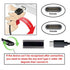 chenyang USB 3.1 Gen 2 10Gbps USB C Male to Female 90 Degree Right Angled Fast Charging Data Transfer Cable, 0.3M
