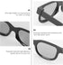 SUPVOX TV Projector, 5 Pairs Ultra-Light 3D Viewing Glasses for Movies, Game Polarizer for Theater Screens