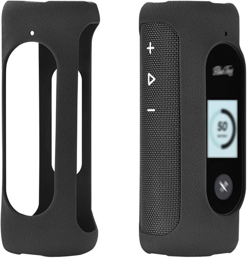 Carrying Silicone Cover Case for Blue Tees Golf Player+ GPS Speaker with Touch Screen Display, Black