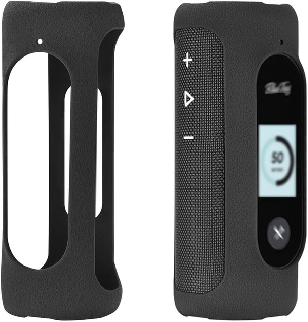 Carrying Silicone Cover Case for Blue Tees Golf Player+ GPS Speaker with Touch Screen Display, Black