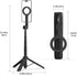 VRIG TP-27 21" 17 16 15 14 13 12 Magnetic Pocket Selfie Stick Tripod for iPhone, Extendable Phone Tripod with Cold Shoe
