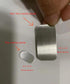 SALEX 32 0.4" 0.8" 3M Set 32 Pack Mini Metal Plates for Magnetic Mount, Wall, Phone Holder, Case, Magnet, Crafts, DIY.