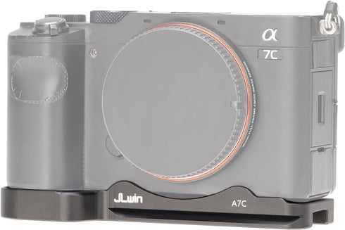 Quick Release Baseplate QR Plate Mount for Sony Alpha A7C ILCE-7C Mirrorless Camera, Arca-Swiss Tripod Compatible