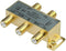 Monoprice Premium 4-Way Coax Cable Splitter, F-Type Screw, Gold Plated for Video VCR Cable TV Antenna