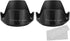 PATIKIL 72mm Camera Lens Hood, 2Pcs Flower Protector with Cloth, Anti-Reflection for Nikon, Fujifilm, Pentax