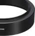 PATIKIL 82mm Lens Hood, Standard Focus Frosted Surface Anti-reflective Hood for Camera Lens, Black