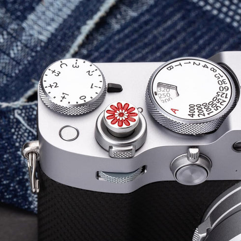 X100VI X100V X-E4 X-E3 X-T5 X-T4 X-T3 X-T30 X-T20 X-PRO3 Camera Soft Release Button, Shutter Button for Fujifilm II