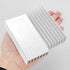 2 Pcs Set White Tone Aluminium Radiator Heatsink Cooler Fin 100mm x 51mm x 23mm for MOS Tube Power Amplifier Transistor