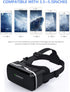 HD Virtual Reality Headset with Controller/Gamepad, VR Headsets for iPhone/Android, 3D Glasses for TV, Movies