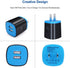 Android Phone Wall Charger Cube Block with Micro USB Cable for Moto E/G/G5 Plus, Samsung Galaxy Note 5/4, Tablet