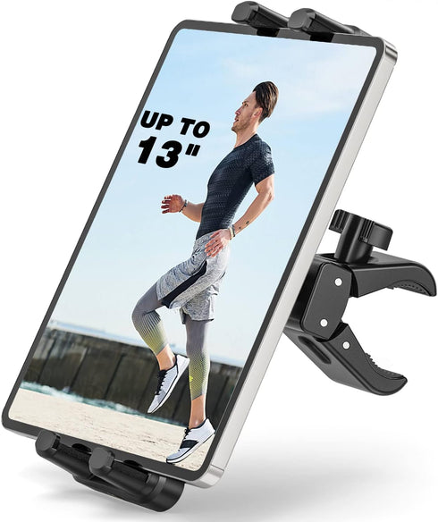 Spin Bike Tablet Holder Mount, Compatible with iPad Phone Bike Holder Handlebar Stand for Indoor Exercise Bicycle,