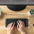 MP Mobile Pixels Foldable Bluetooth Keyboard, Rechargeable Ultra Slim Portable Wireless Keyboard for iOS, Android,