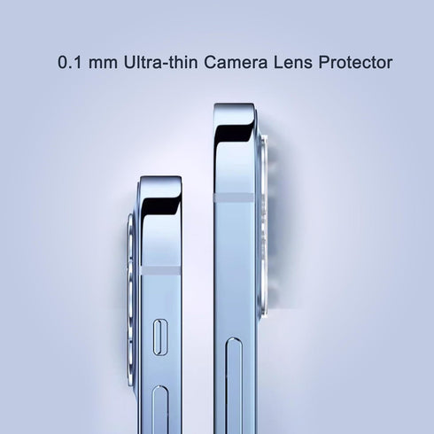 Ailun 3 Pack Camera Lens Protector for iPhone 15 Pro 6.1" & iPhone 15 Pro Max 6.7", Tempered Glass, 9H Hardness