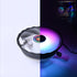 1500RPM CPU Fan, 120MM Aluminum Extruded Cooling Fan for Computer CPU Cooling, Intel LGA 1155 1151 775 1366 (Fixed RGB)