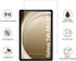 2 Pack A9 11 Inch 2023, 9H A9+ 5G (SM-X210/X216/X218), SIBEITU Screen Protector for Samsung Galaxy Tab Plus HD Hardness