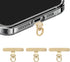 Yojaro 360 Rotating Stainless Steel Phone Tether Tab (3-Pack) - Universal for