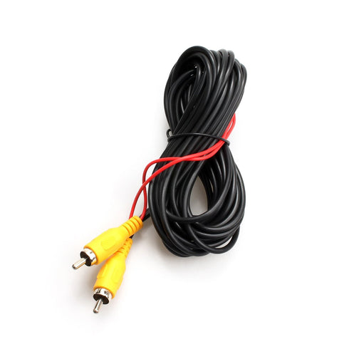 Wire(33FT/10m),AV DALLUX Backup Camera RCA Video Cable,Car Reverse Rear View Camera with Detection Extension Cable