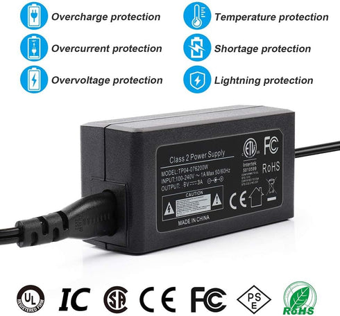 NP-FZ100 Dummy Battery AC Power Adapter Kit for Sony Alpha A7III A7IV A7C A7SIII A7RIII A7RIV Cameras