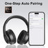 Headsetfor TUINYO Wireless Headphones Over Ear, Bluetooth Headphones with Microphone, Foldable Stereo Wireless Travel