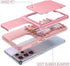 WeLoveCase Samsung Galaxy S21 Ultra Wallet Case, Credit Card Holder & Hidden Mirror, Heavy Duty Phone Cover, 6.8 inch