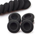 10 Pairs Replacement Foam Ear Pud Earpads, 60mm/2.4" for Logitech H600, H330, H340, Sony MDR-G45LP, Jensen JHH110, Black