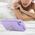 iPhone 7/8/SE 2020/SE 2022 Case with Card Holder and Strap for Women, Crossbody Lanyard, Kickstand, Phone Wallet Cases
