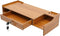 QUSKLISU Computer Monitor Stand, Computer Rack with Drawers, Two top Platforms Desk Organizer
