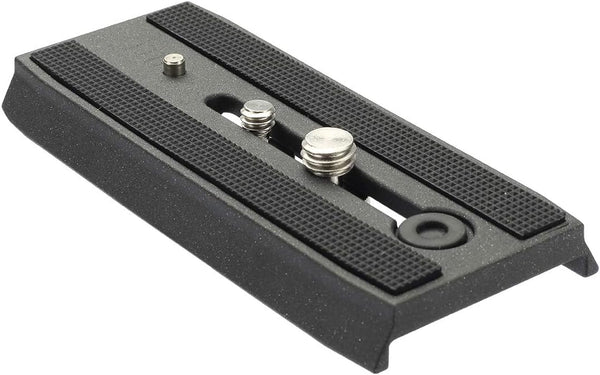 Universal Sliding Quick Release Plate Replacement Camera Mount with 1/4 Inch and 3/8 Inch Screws, 3.54 inches